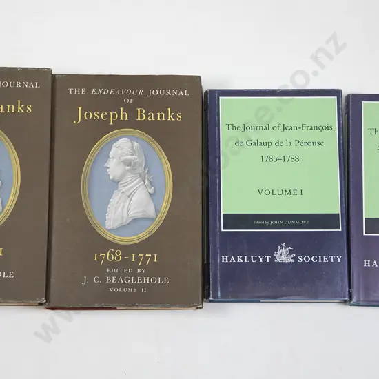 Beaglehole J C (Editor) The Endeavour Journal Of Joseph Banks 1768-1771  (2 Volumes)