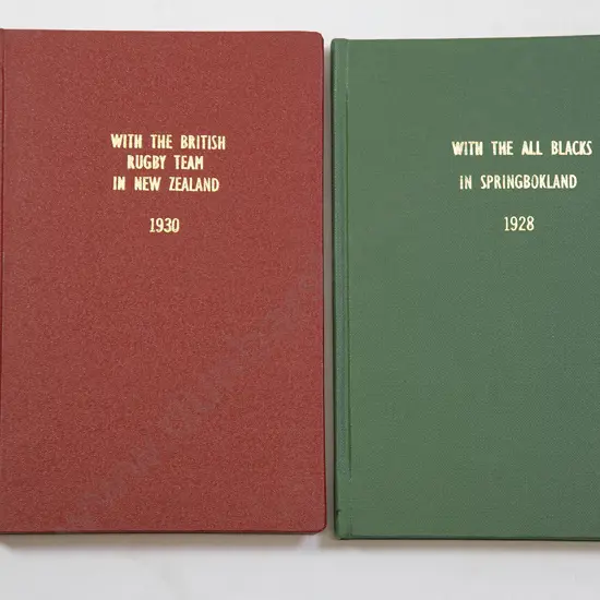 Alley G T  - With the British Rugby Team in New Zealand 1930