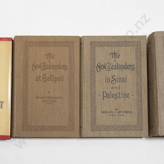 Set Of Four NZ WWI Volumes