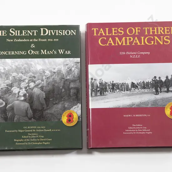 Burton Ormond E - The Silent Division New Zealanders at the Front 1914-1919