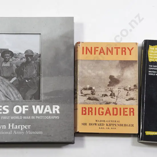 Three Various NZ & Other War Related Volumes