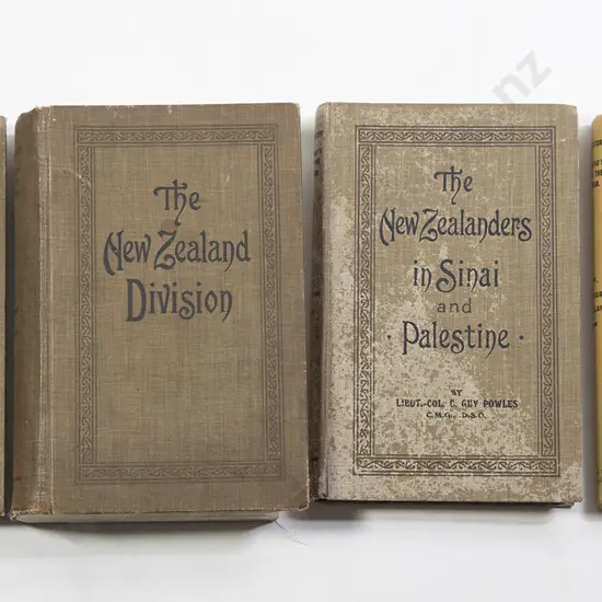 Set Of Four New Zealand WWI Histories