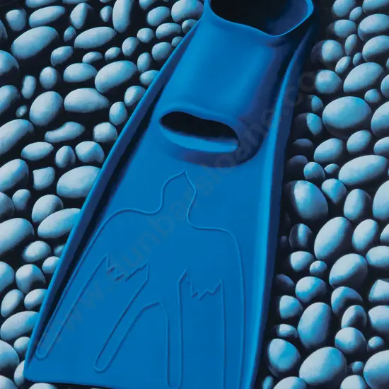 Michael Smither (b 1939) - Blue Flipper