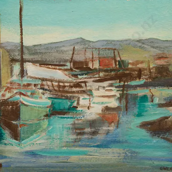 Gwen Knight (1888-1974) - Boat Harbour