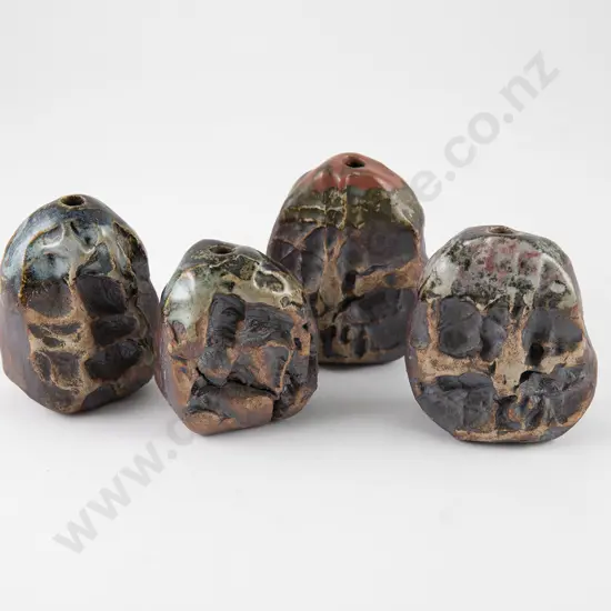 Doreen Blumhardt Four Rock Impression Specimen Vases