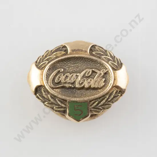 American 10ct CocoCola Lapel Pin