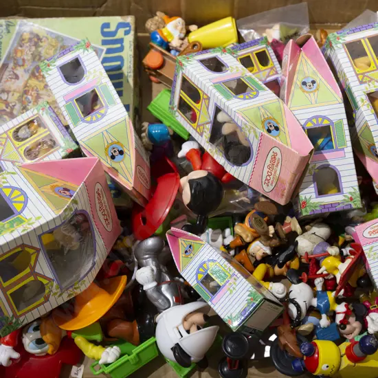 Qty Of Mickey Mouse and Other Toys