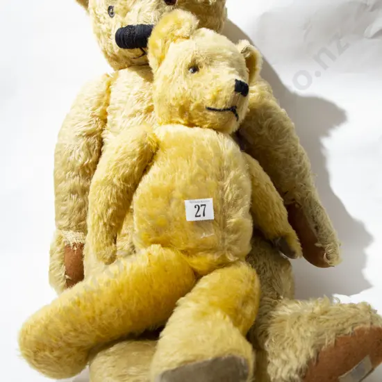 Two Vintage Teddy Bears