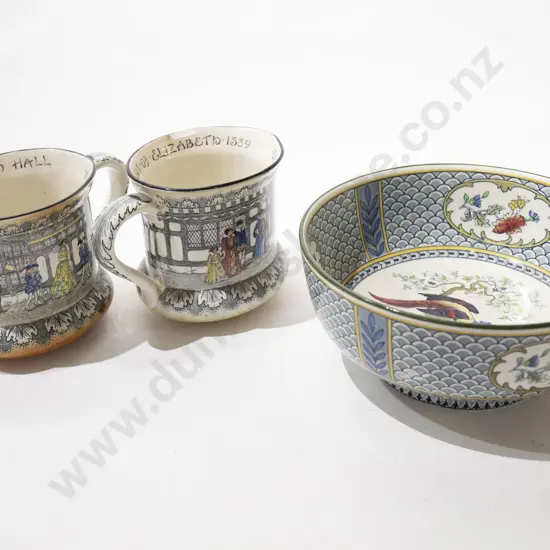 Two RD Jugs and Fruit Bowl