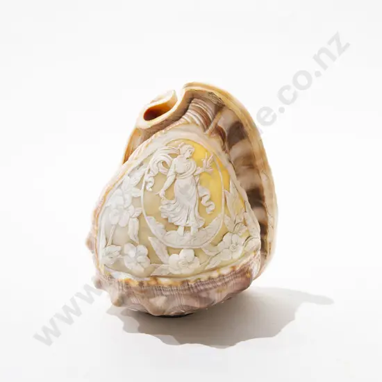 Victorian Carved Cameo Shell