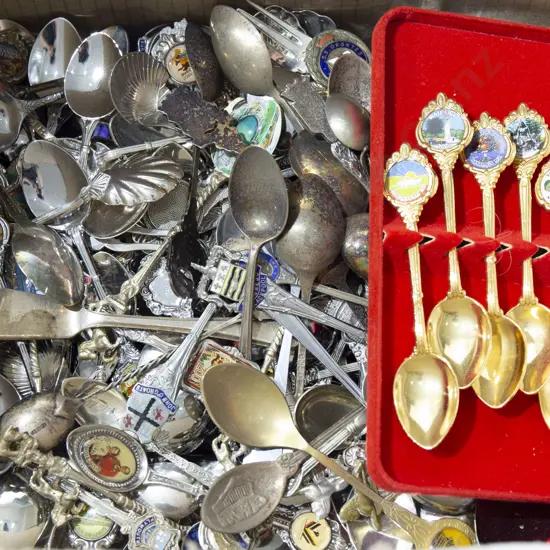 Box of Souvenir Spoons