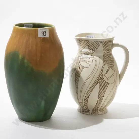 Art Deco Vase and Jug