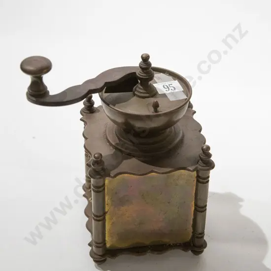 Vintage Brass Coffee Grinder