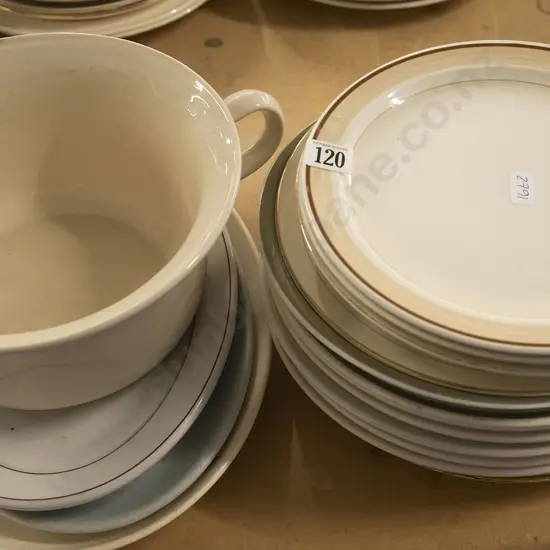 Qty NZ Dinner Plates Incl. Chamber Pot