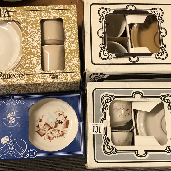 Four Boxed Ceramic Sets