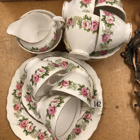 Colclough Floral Tea Set