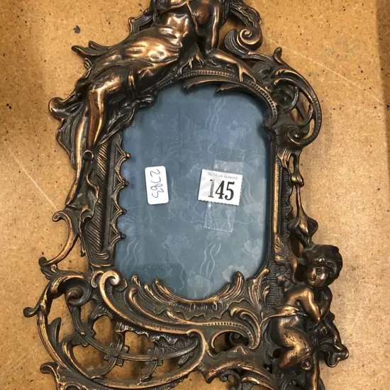 Cast Metal Photo Frame