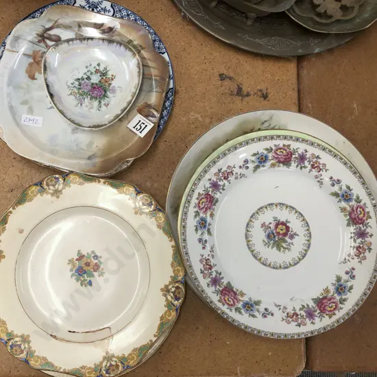 Small Group of Assorted Plates