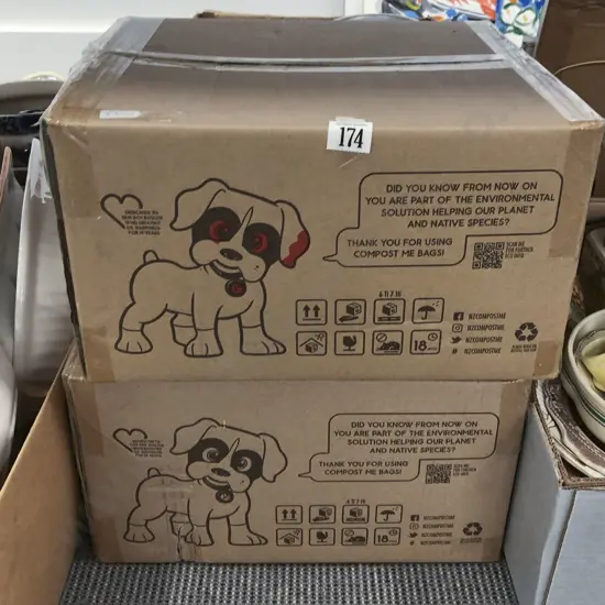 Two Boxes of Doggie Disposal Bags