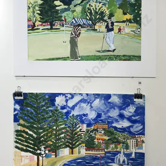 Glenda Roberts - Oriental Parade and Golfing (2)