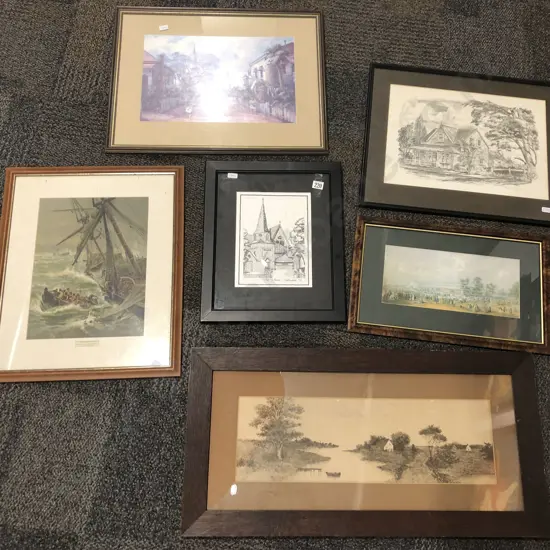 Baxter Print and Five Other Minor Works