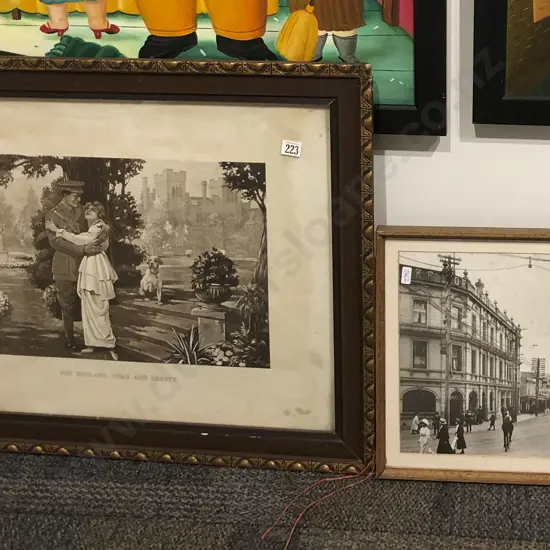 Black and White Photo and Print