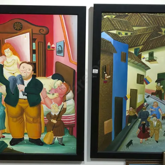 Two Modern Humorous Portrait Studies