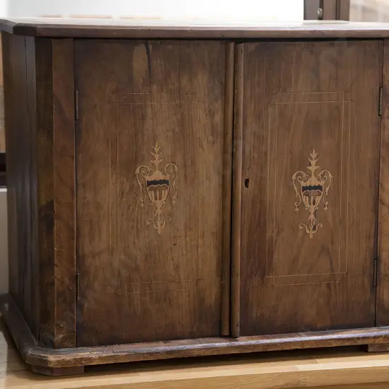 Small Victorian Inlaid Cabinet
