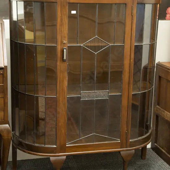 Leadlight Display Cabinet