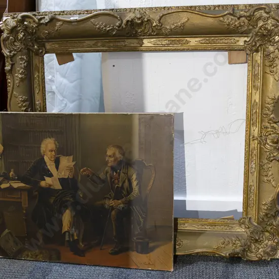 C19th Gilt Framed Oiliegraph