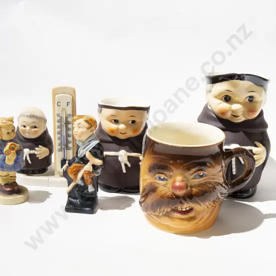 Quantity of assorted Figures & Character Jugs including Hummel / Doulton etc (some damage)