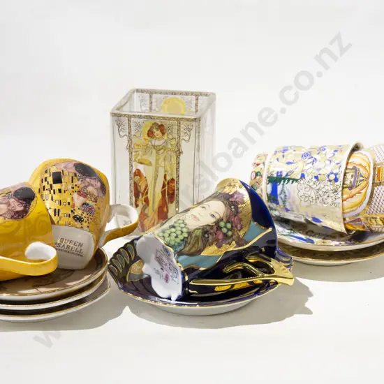 Assorted Decorative Cups & Saucers