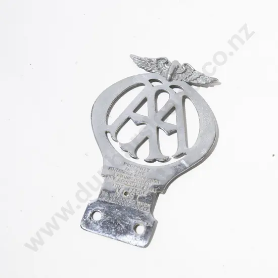 Automobile Association Vintage Car Badge