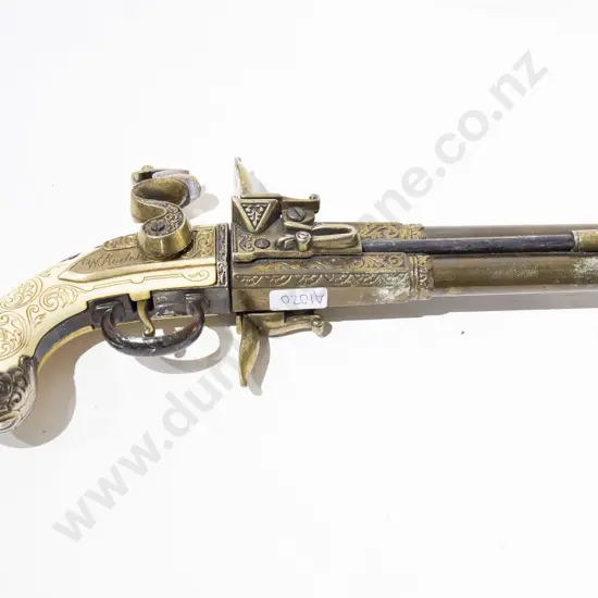 W. Bailer Reproduction Flintlock Pistol Ornament