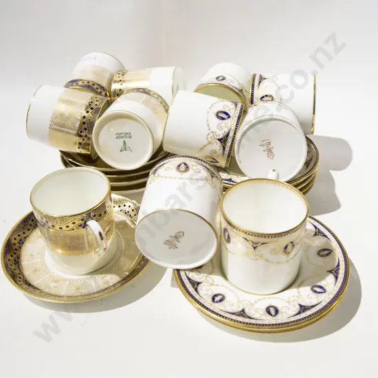 Two Sets of Coffee Cups & Saucers incl. Wedgwood