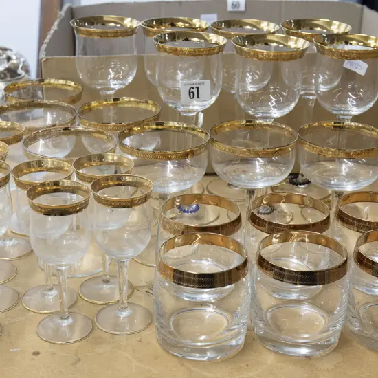 Qty Bohemia Glassware