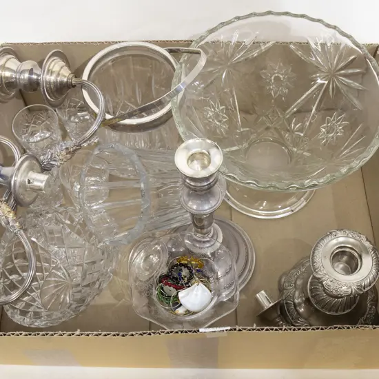 Box Qty Crystal / Glass Incl. S/P Candelabra