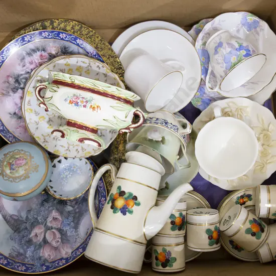 Qty Asst Fancy China