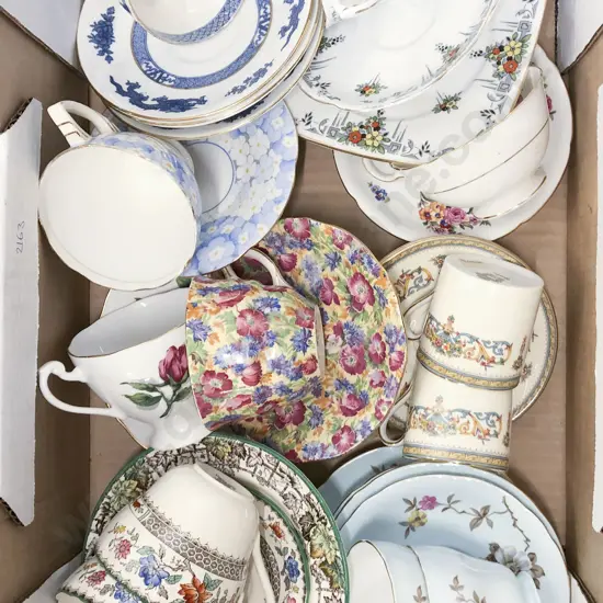 Qty Asst Fancy Tea China Incl. Aynsley & Spode