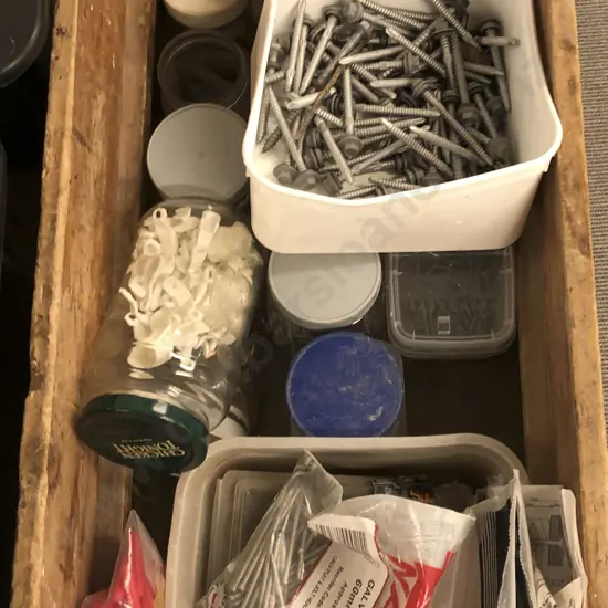 Two Boxes Asst Nails / Fixtures & Tool Accessories