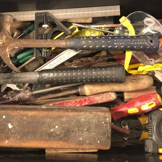 Box Asst Hand Tools etc