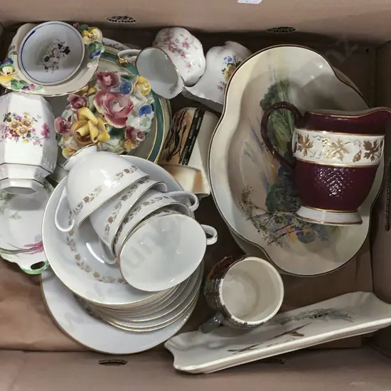 Box Asst Tea China & Ceramics incl. RD & RCD