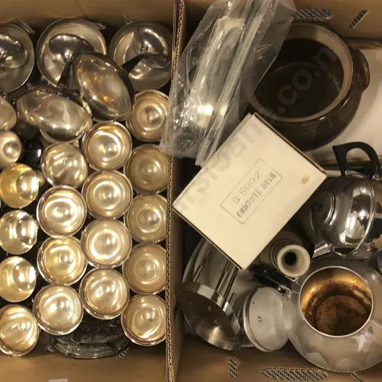 Two Boxes Asst Kitchenware & S/P