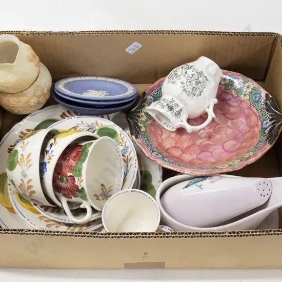 Box Asst. China Incl. Belle Fiore / Worcester / Wedgwood