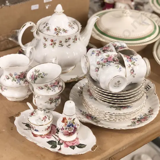 Qty Royal Albert Floral Decorated Tea China incl