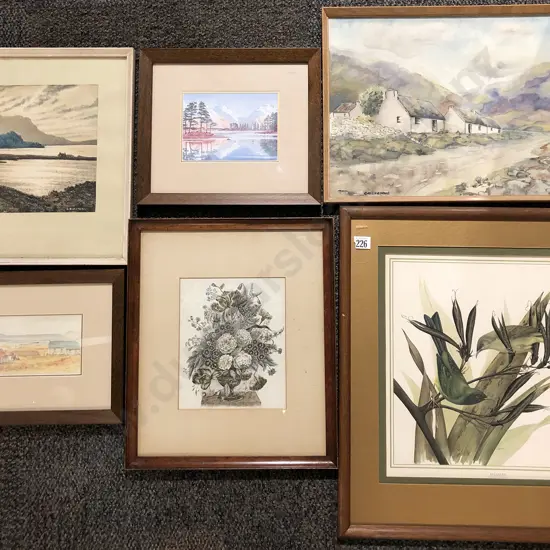 Six Framed Prints and Originals