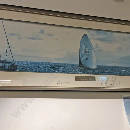 Signed Ltd Ed Americas Cup Photograph