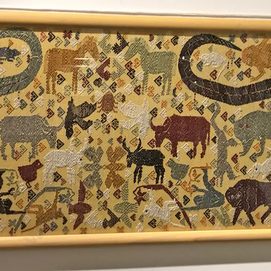 Embroidery of Safari Animals
