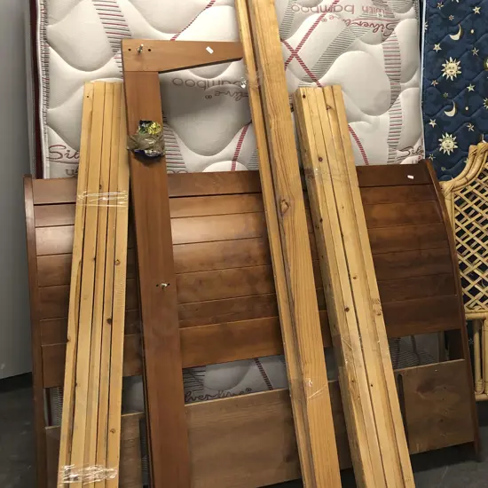 Double Mattress and Base 140 x 194 together with Bed Head & Ends