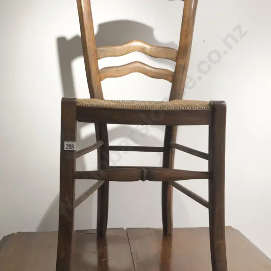 Rush Seated Single Chair